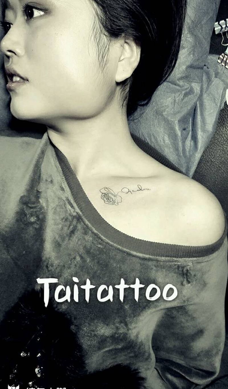 傣刺青作品纹身图片