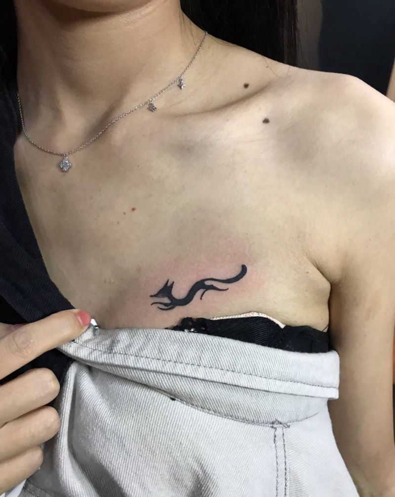 小狐狸纹身图片