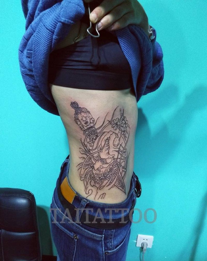 傣刺青三木嘎作品纹身图片