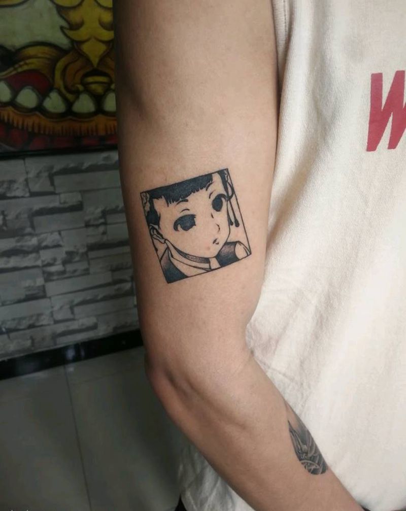 卡通人物纹身图片_手臂纹身图案