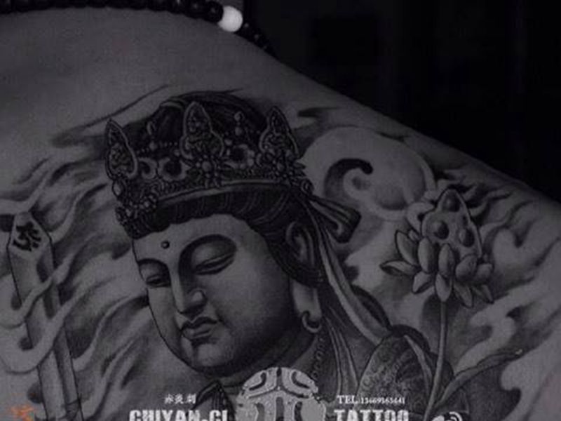 兰州赤炎刺靳凯作品纹身图片