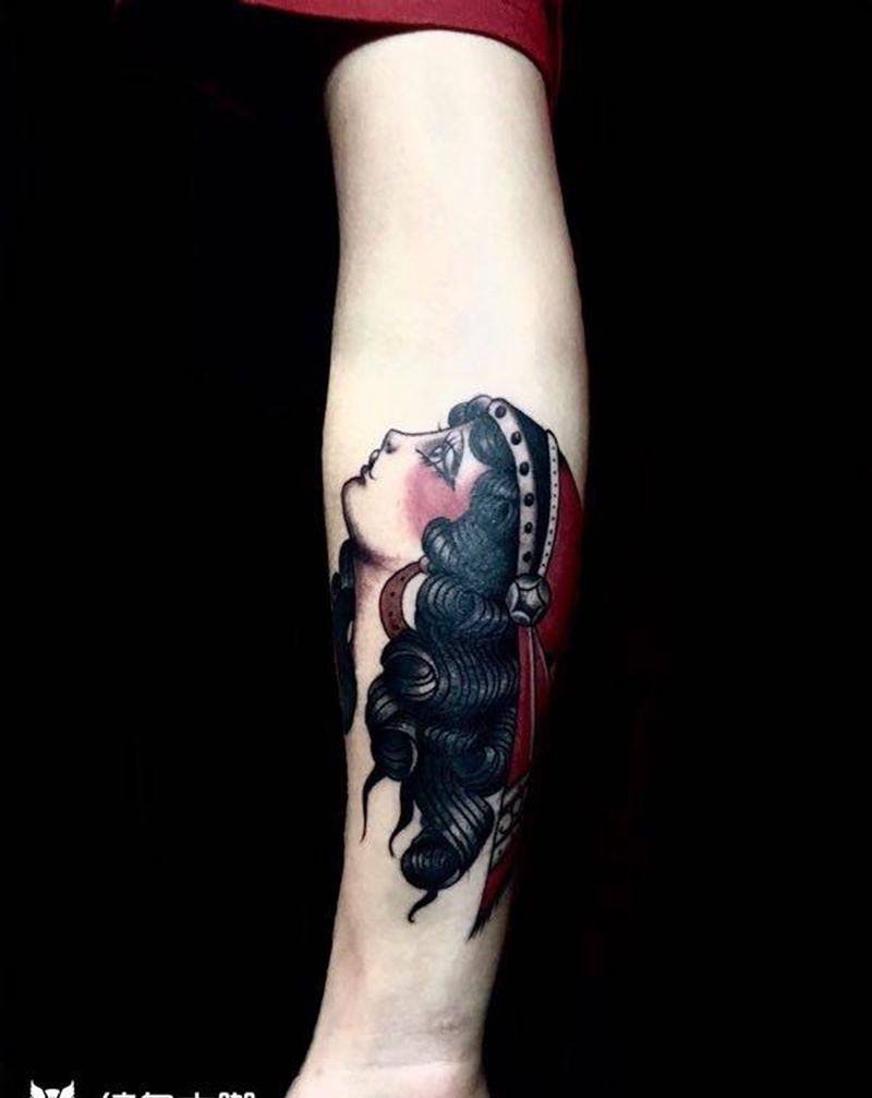 遮盖纹身 old school纹身图片