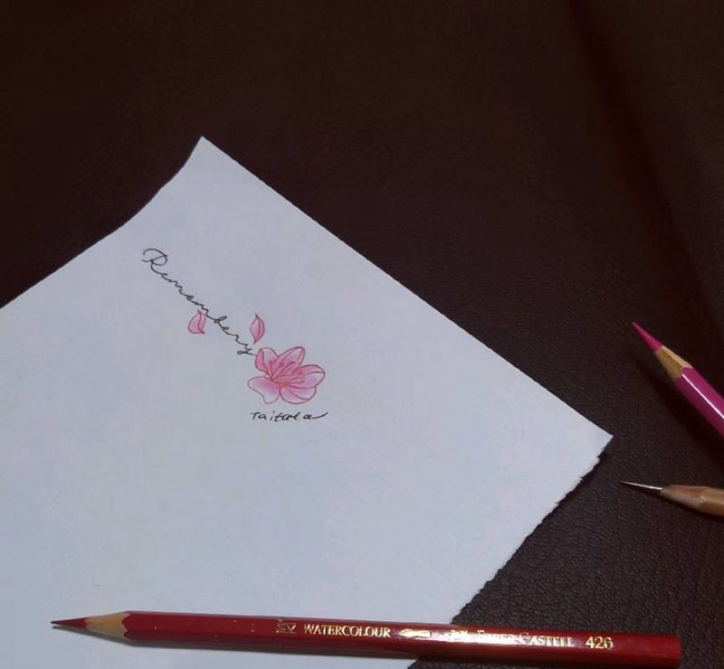 傣刺青三木嘎設計纹身图片