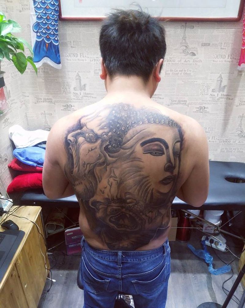 傣刺青作品纹身图片