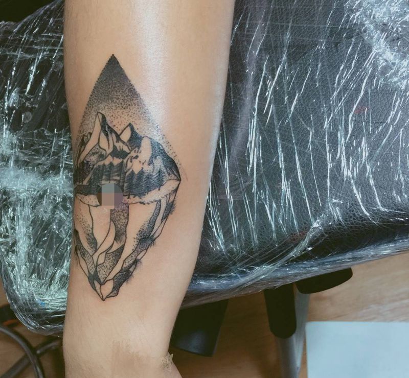 欧美小清新纹身图片