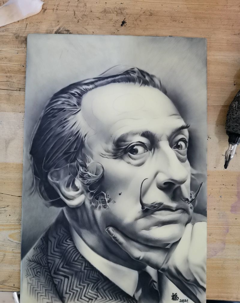 假皮练习纹身图片_欧美写实纹身图案