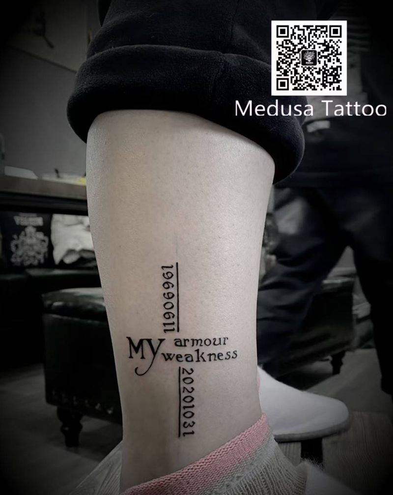 小琳作品纹身图片_腿部纹身图案