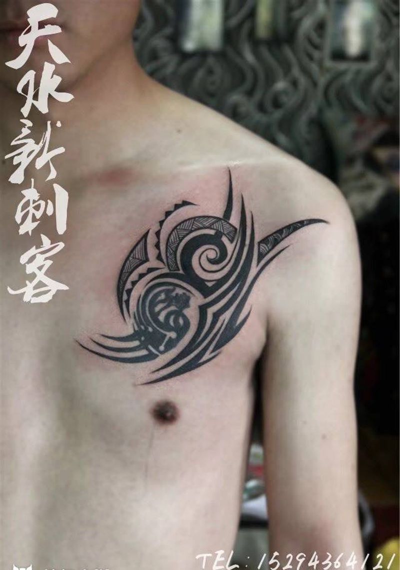 图腾修改纹身图片