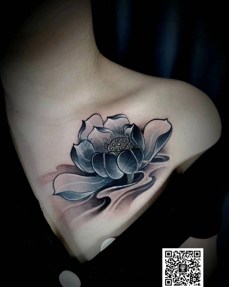 遮盖纹身图片_颈部纹身图案