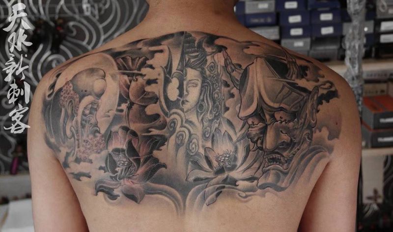 传统纹身图片