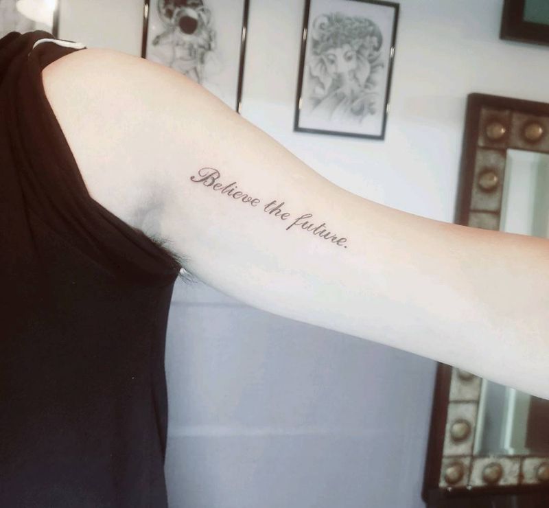 相信未来纹身图片