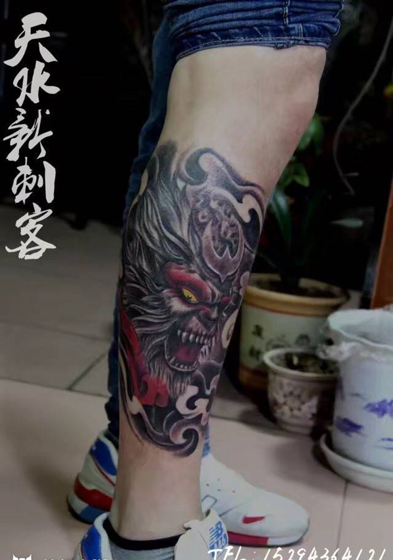猴子纹身图片