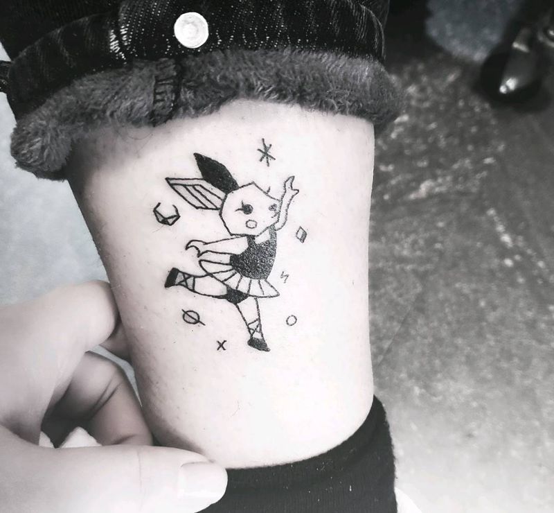 小兔几纹身图片