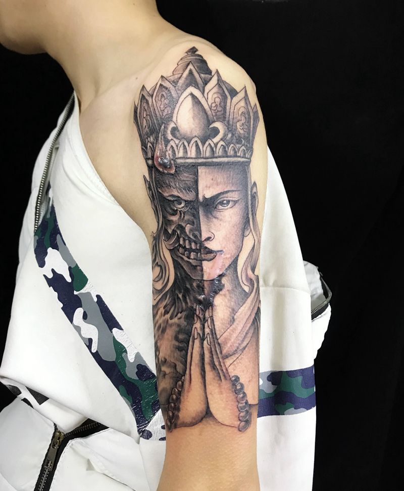 一念之间纹身图片