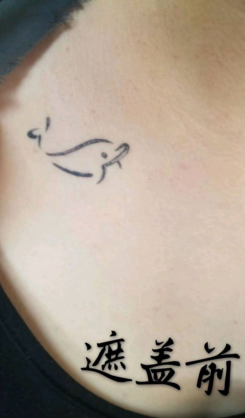 小琳作品纹身图片_肩部纹身图案