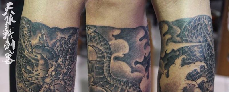 龙纹身图片