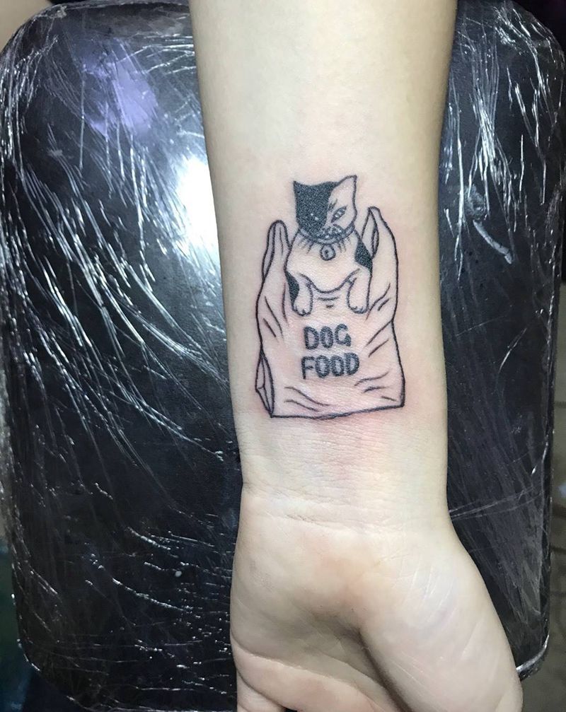 线条小图纹身图片