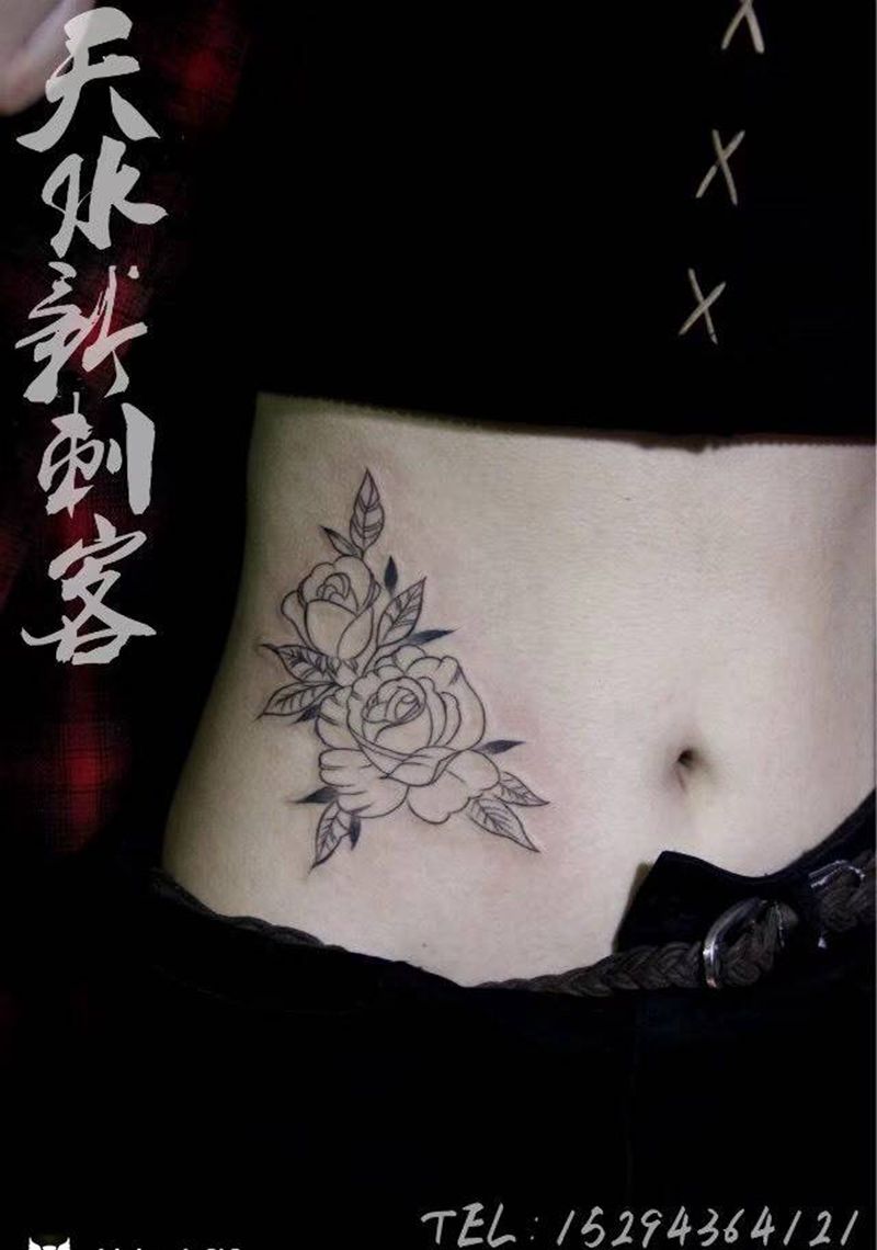 几何小图纹身图片