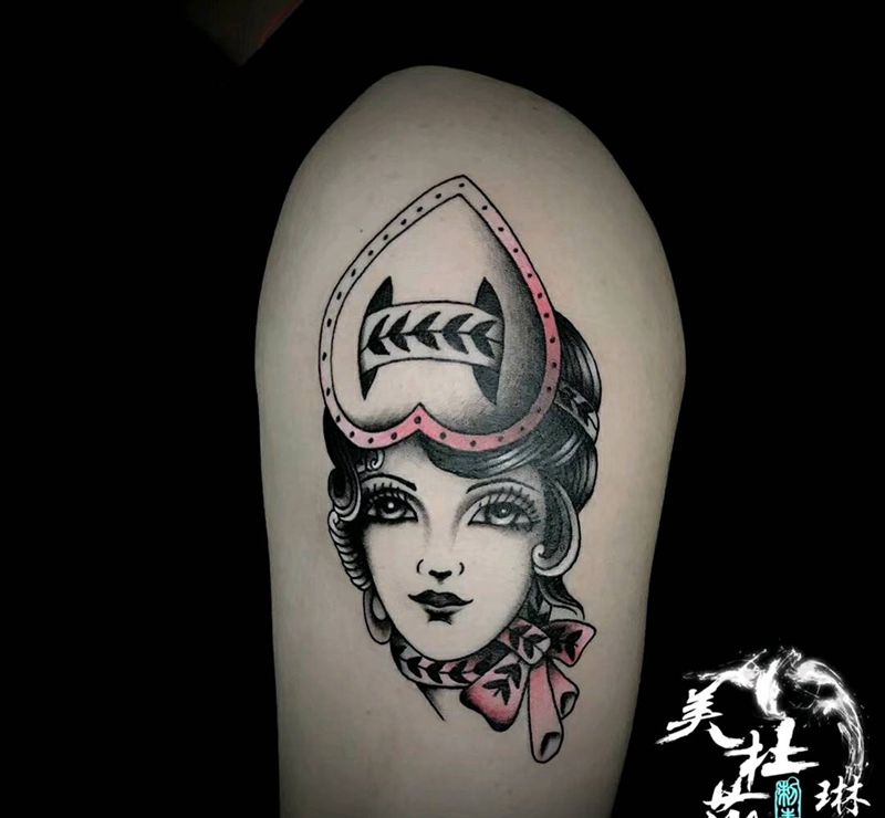 oldschool纹身图片_Old School纹身图案