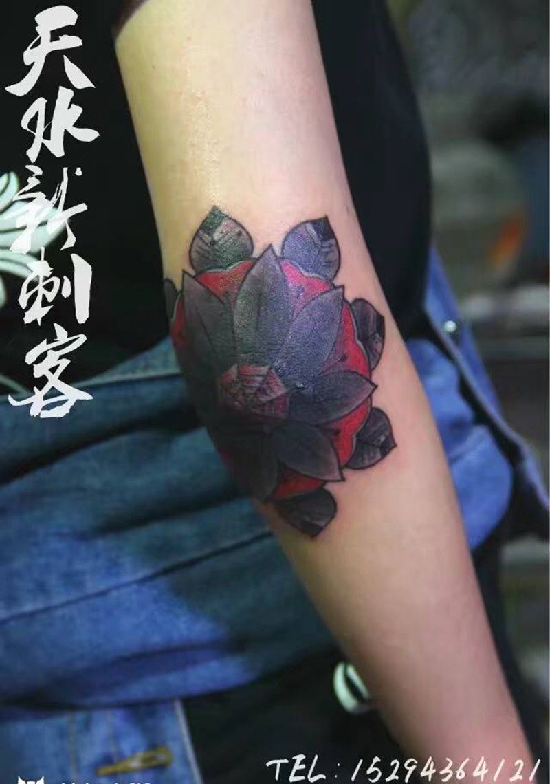 很疼的部位纹身图片