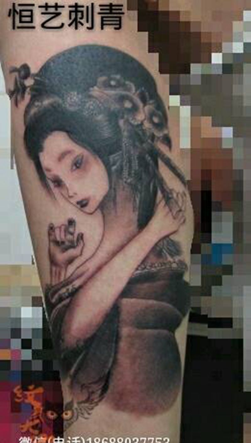 混搭纹身图片