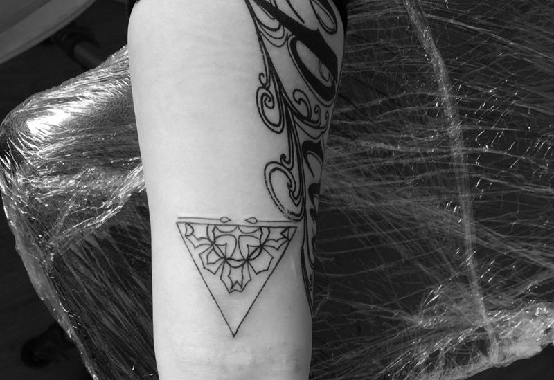 字母小作品纹身图片