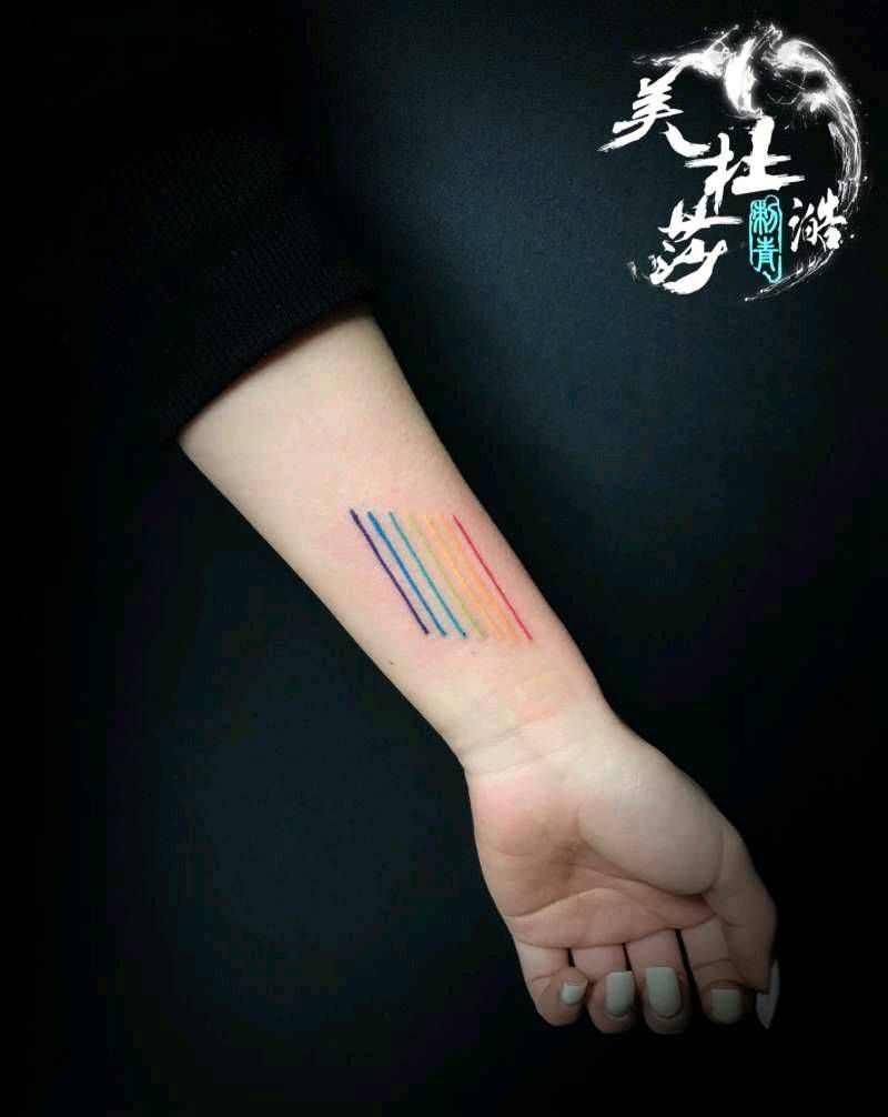 小清新纹身图片