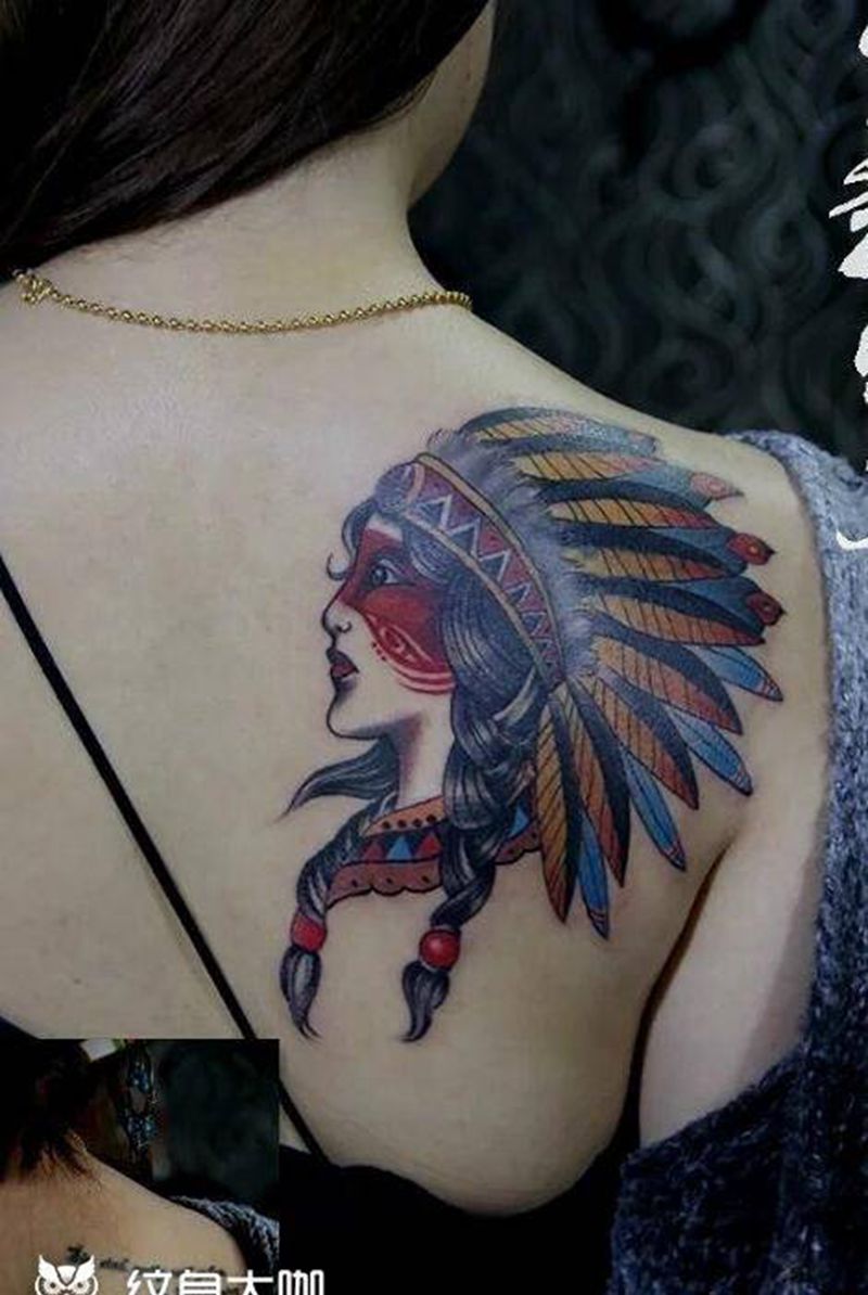 印第安纹身图片