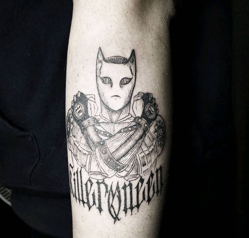 反派角色纹身图片_手臂纹身图案