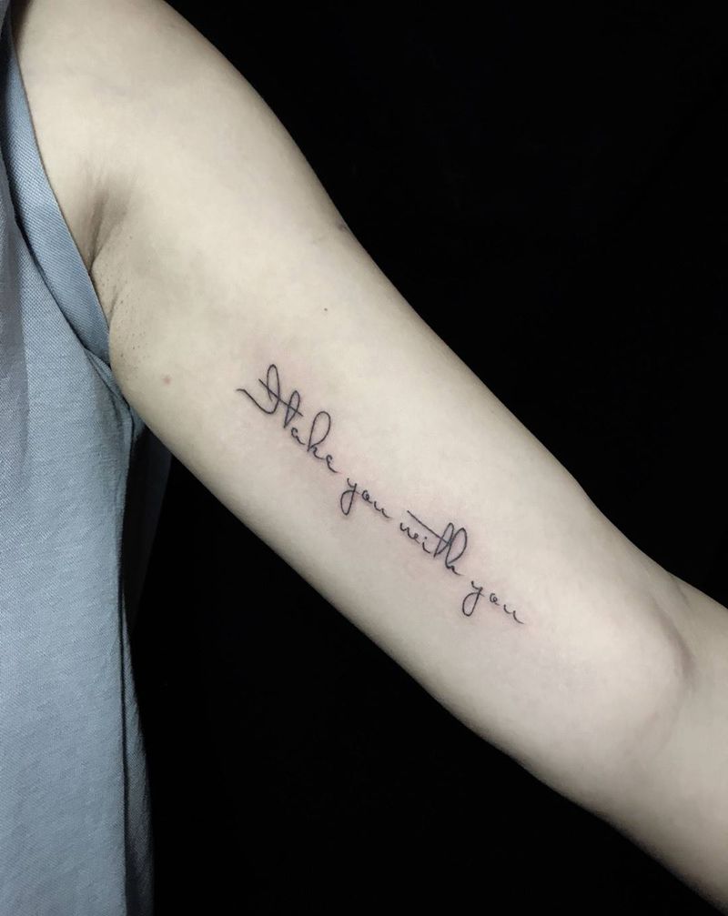 字母类纹身图片