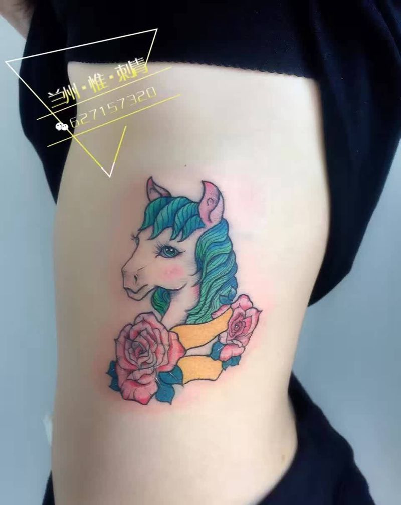 ns小马纹身图片