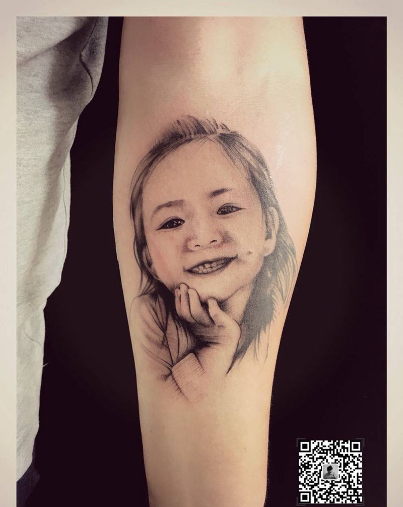 人物肖像纹身图片