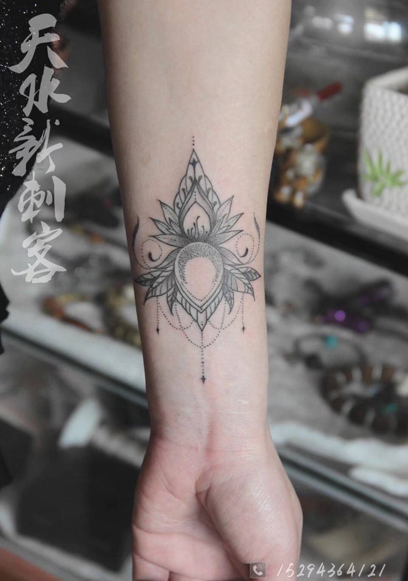 梵花纹身图片