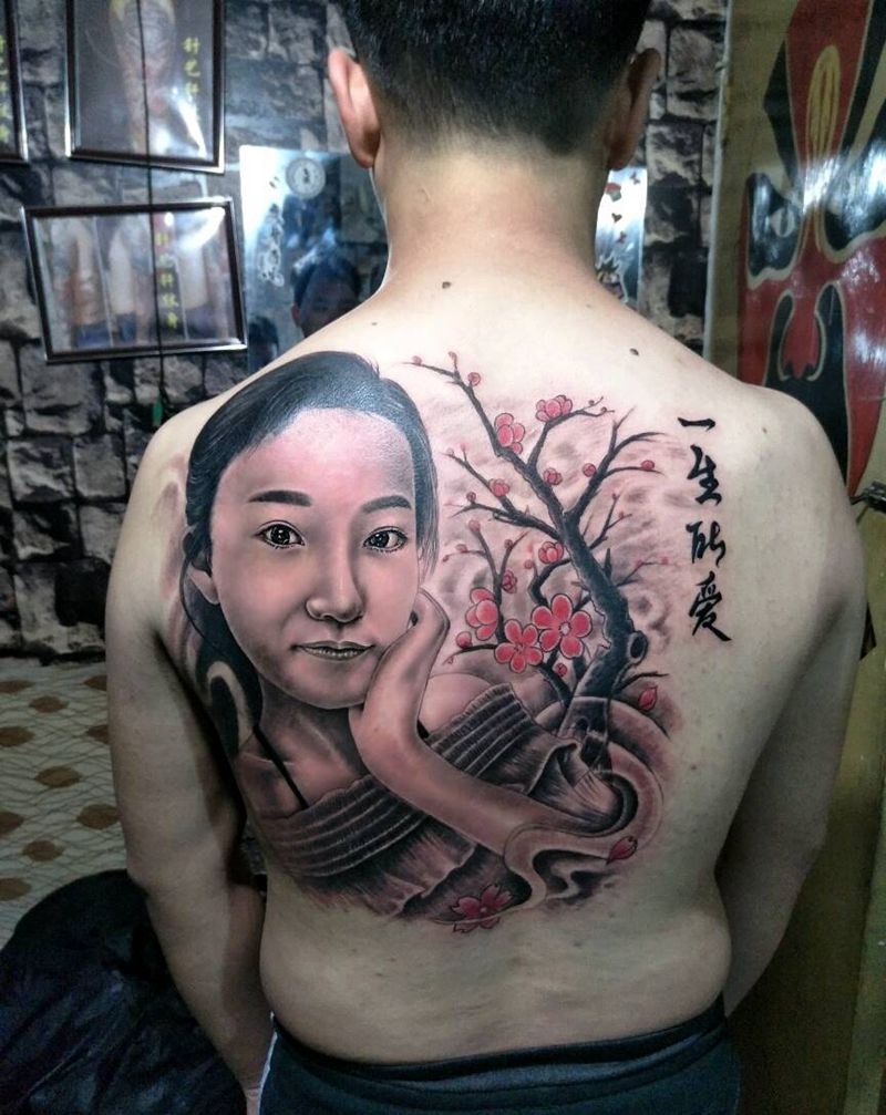 肖像真的一点都不简单纹身图片