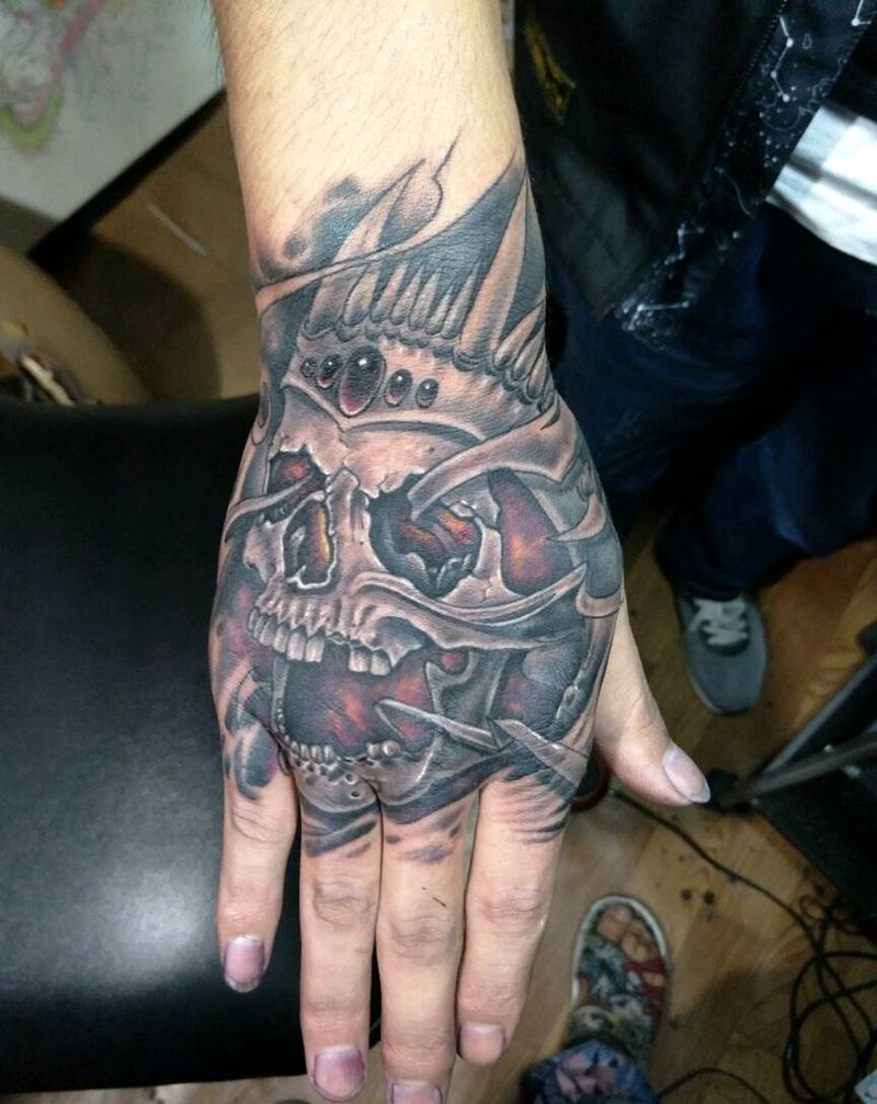 花手套。。。。纹身图片