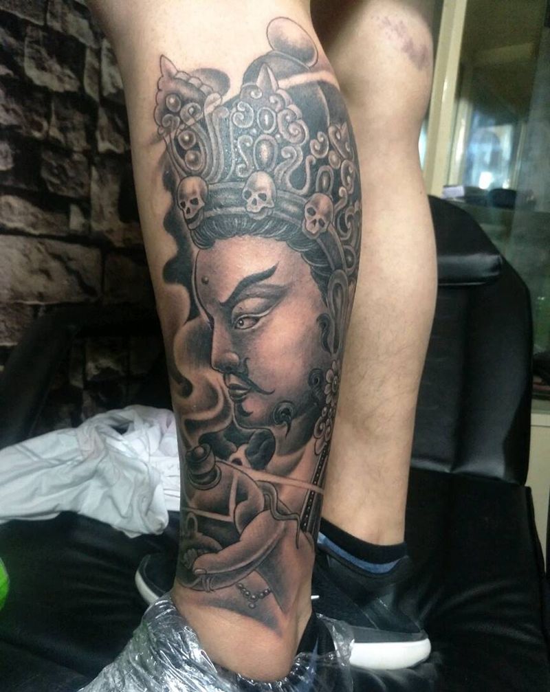 这是什么菩萨来着？纹身图片