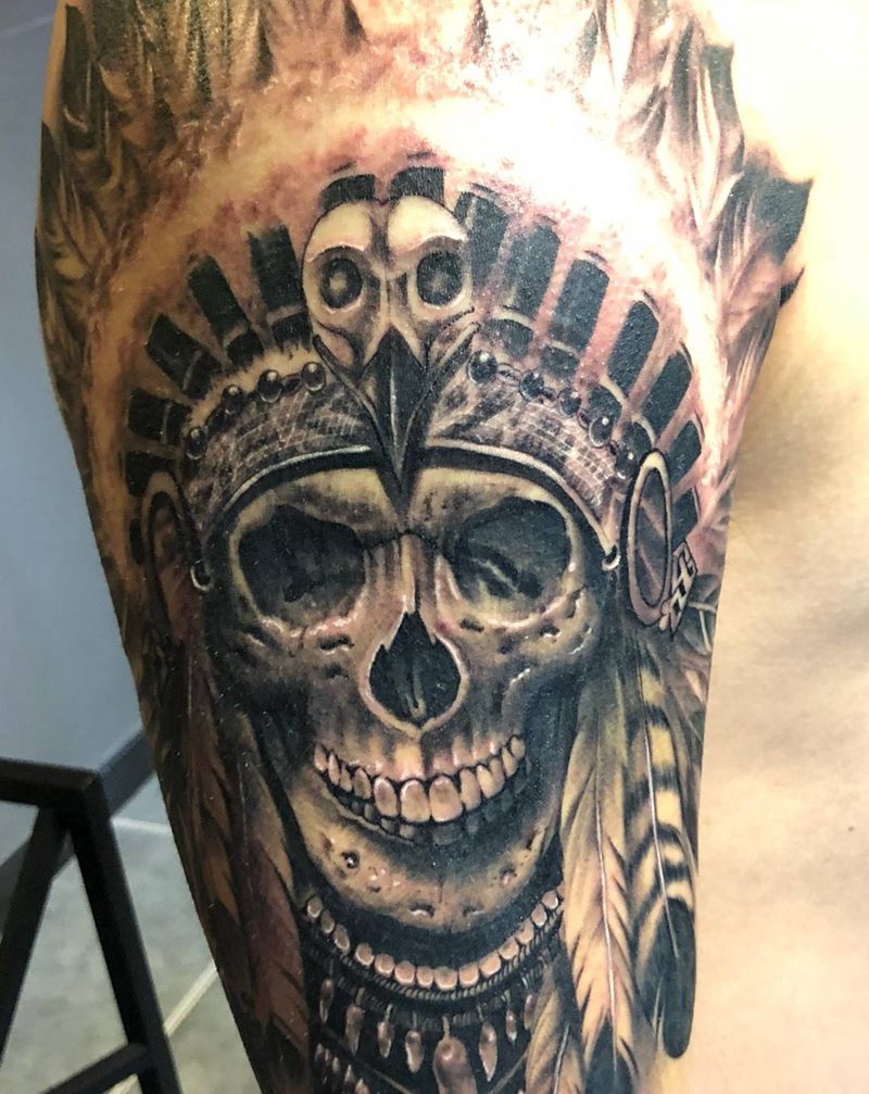 印第安纹身图片