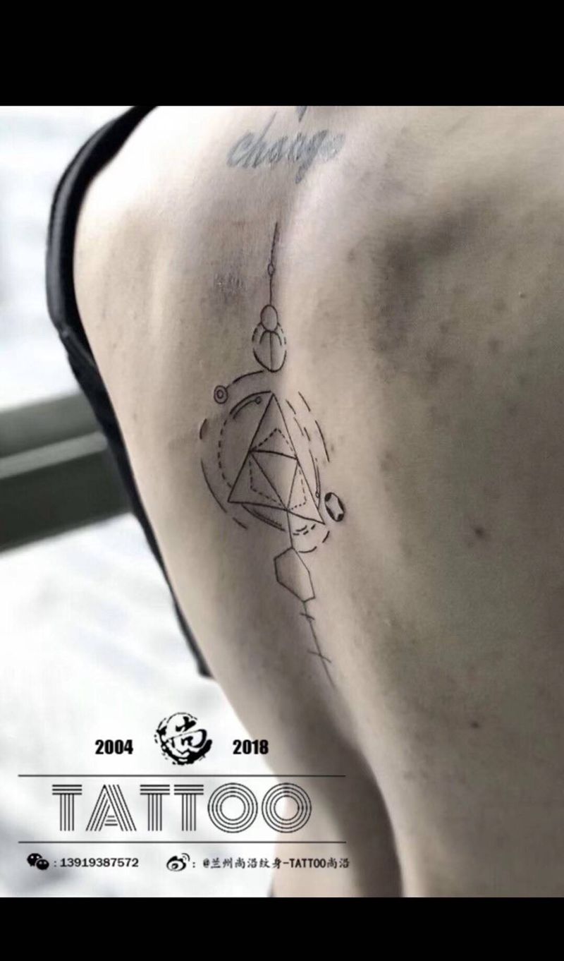 几何纹身图片