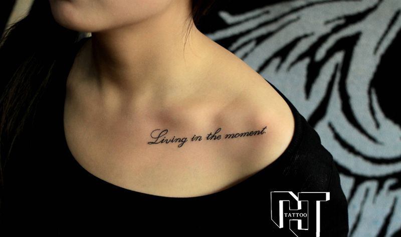 英文字母纹身图片_肩部几何图腾纹身图案