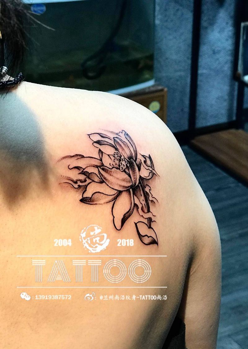 阿莲纹身图片
