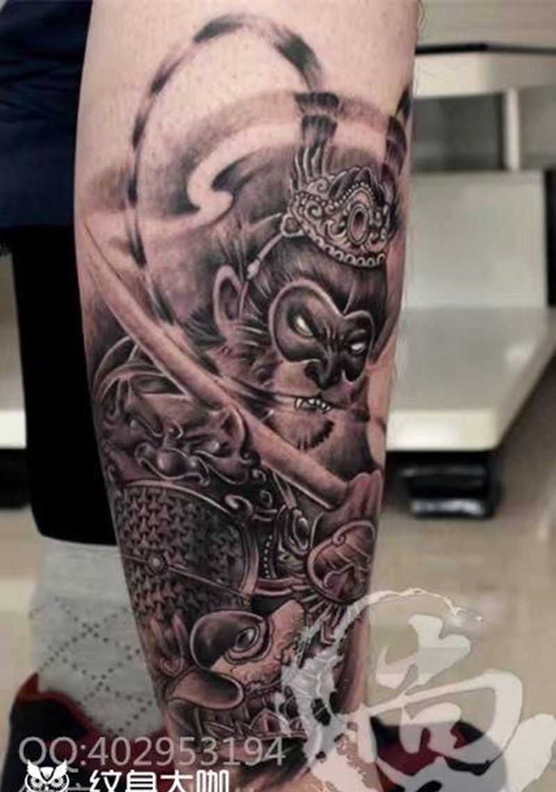 大圣纹身图片