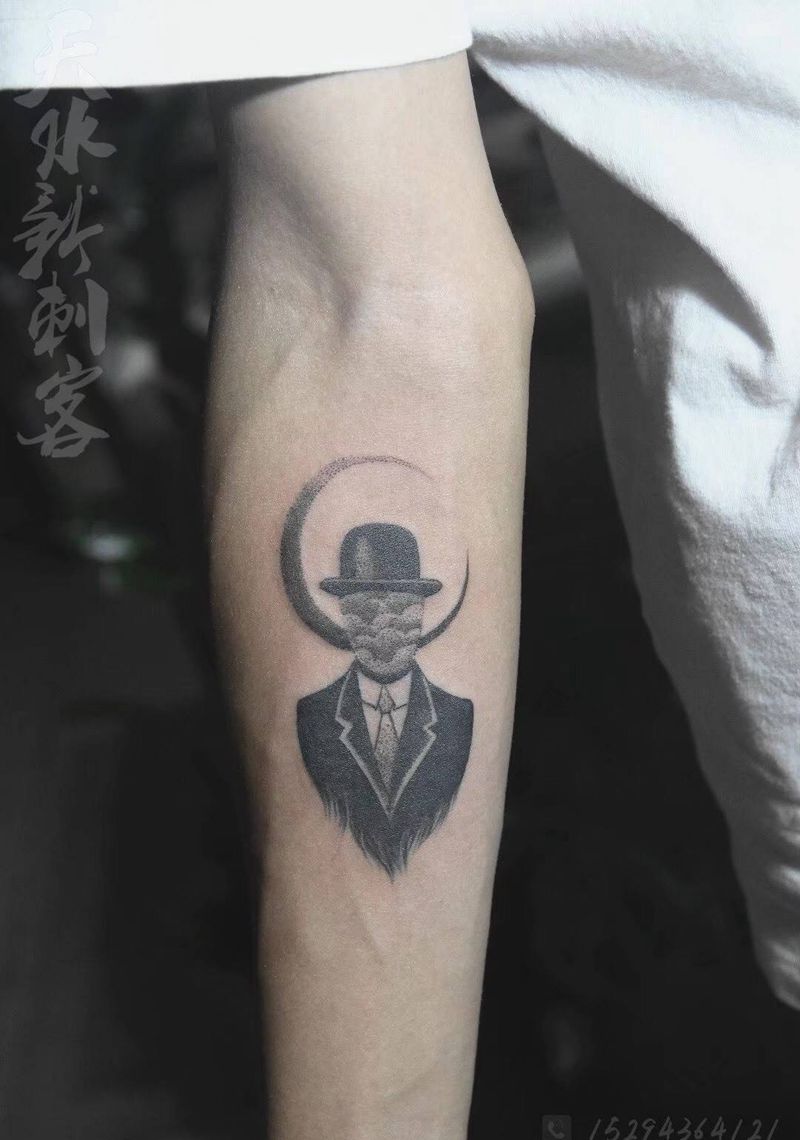 黑灰小图纹身图片