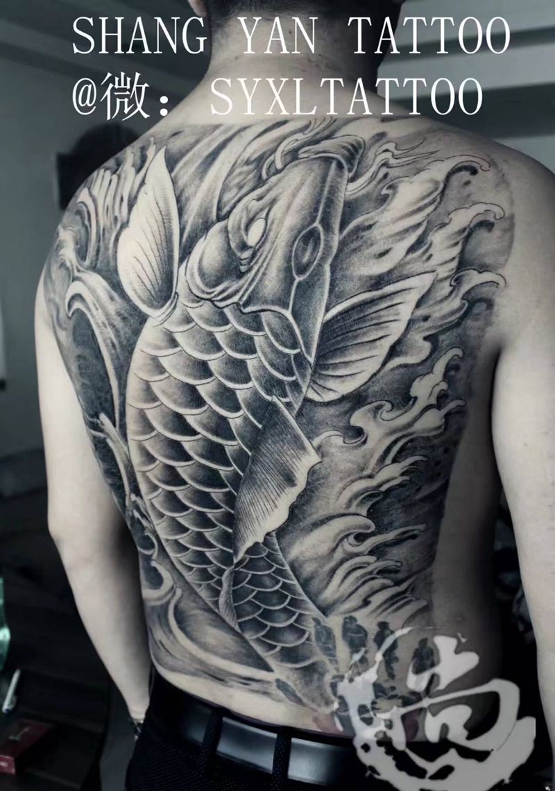 原创鱼纹身图片