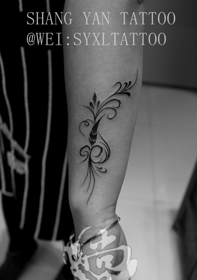 小清新纹身图片