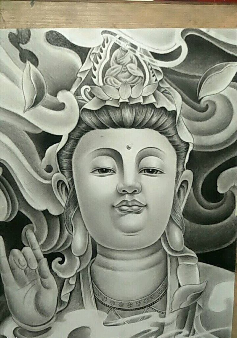 绘画作品纹身图片