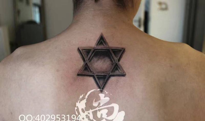 六芒星纹身图片