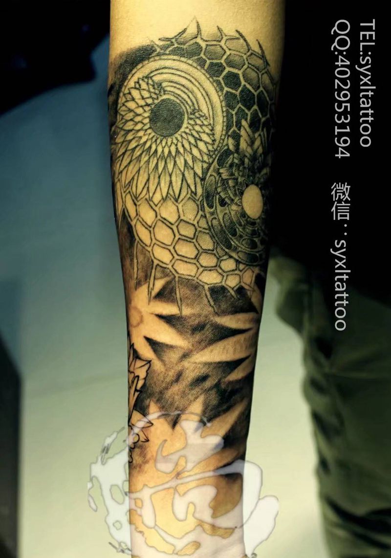 续接小臂纹身图片