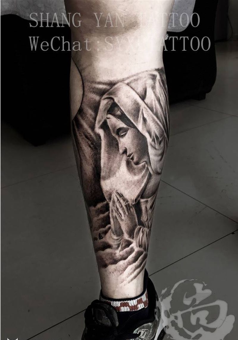圣母纹身图片