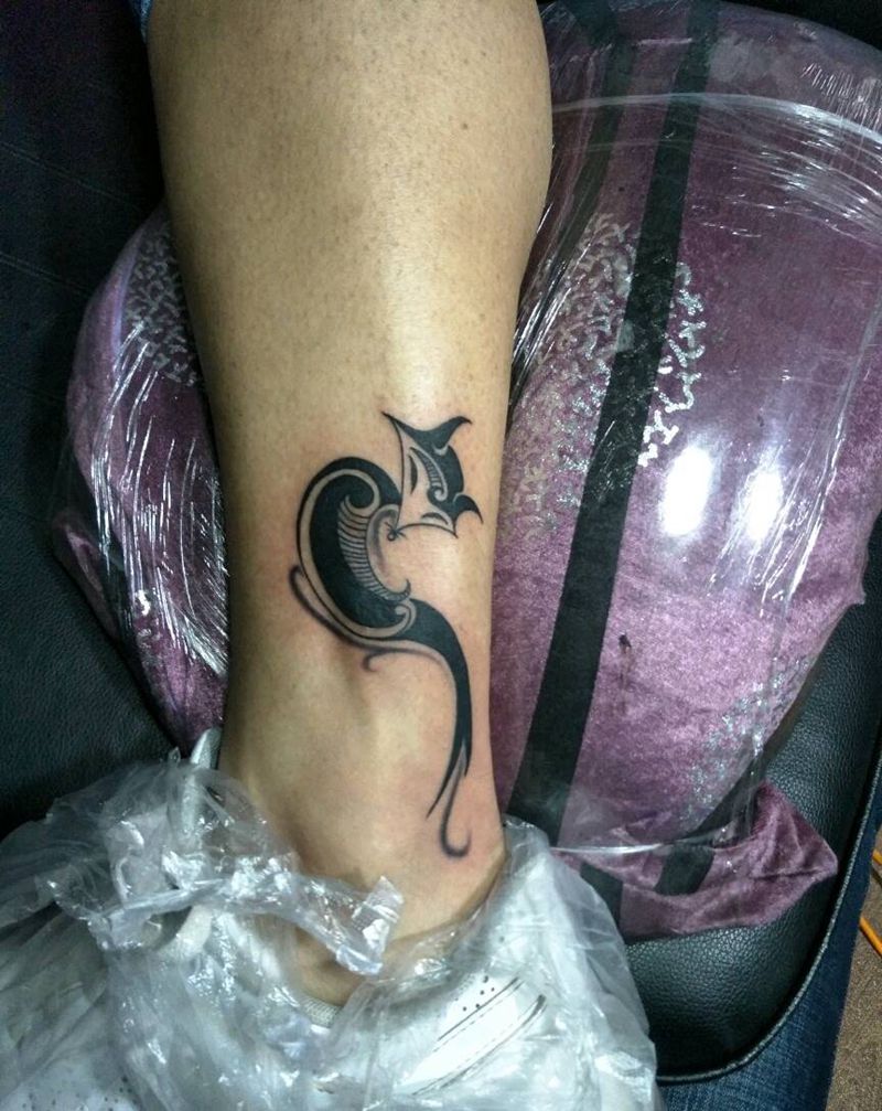 狐狸遮盖伤疤纹身图片