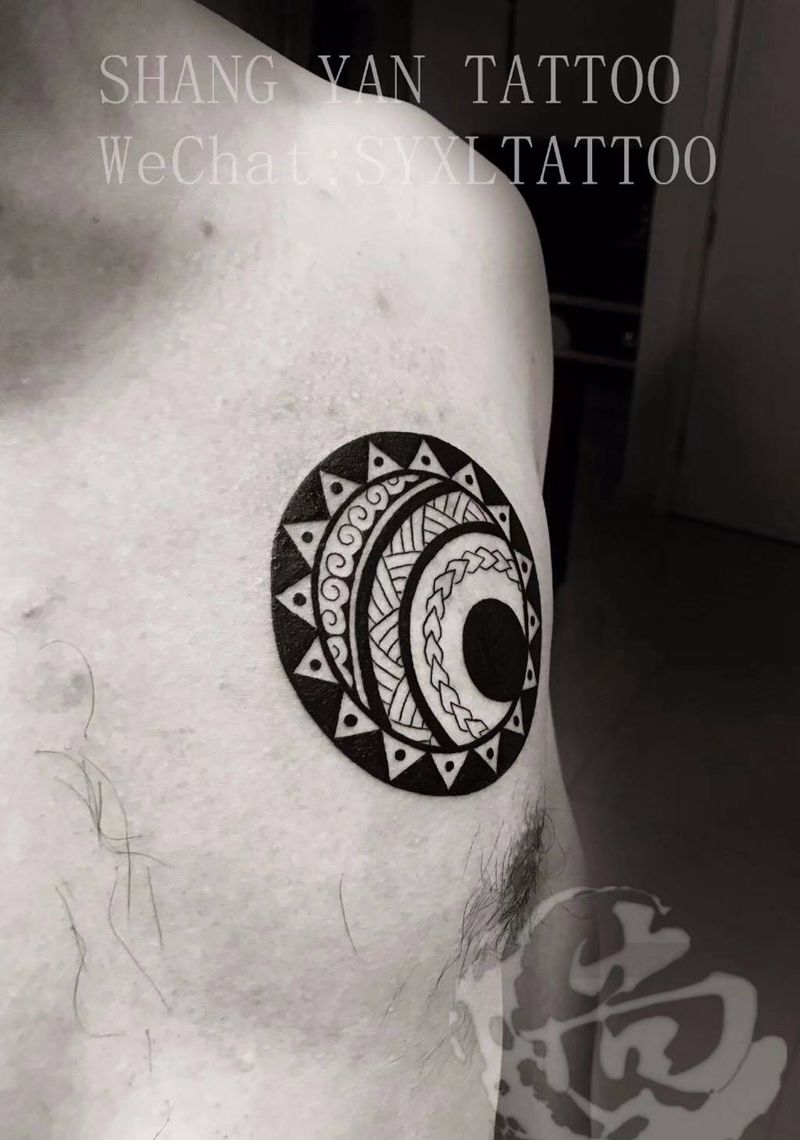 玛雅图腾纹身图片